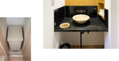 手洗い収納 イメージ写真