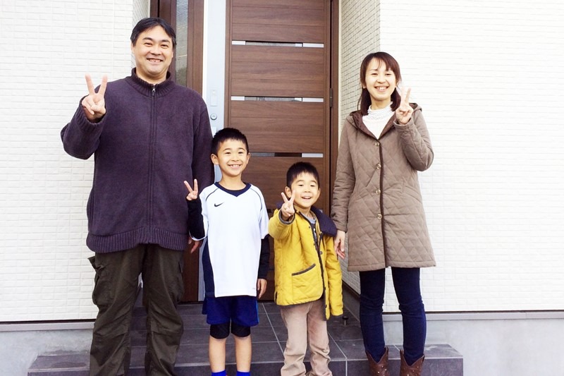 私たちが建てたいと思う家を考えてくださる、これが決め手でした。