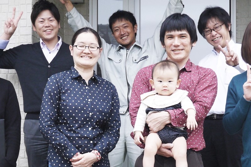 イトー工務店のオススメポイントは、スタッフ同士仲が良く信頼し合っている所