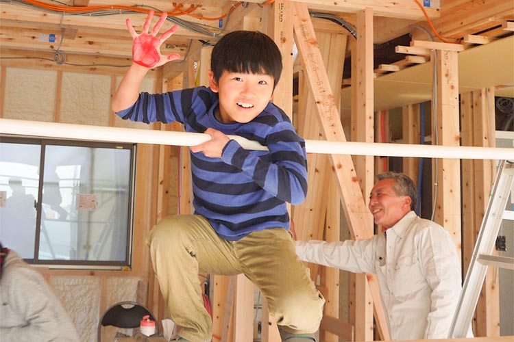 ぼくの今住んでいる家はくふうがたくさんあって僕の大好きな家です