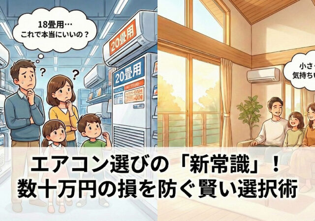 エアコン選びの「新常識」数十万円の損を防ぐ賢い選択術