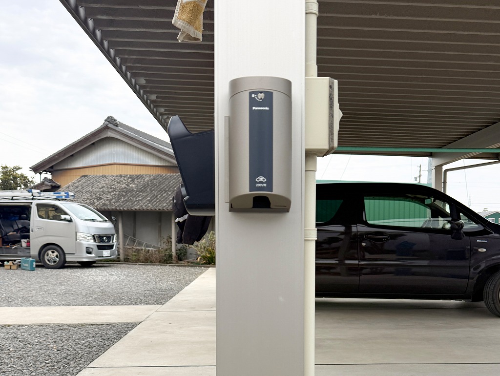 EVコンセント工事でこれからの安心をつなぐ住まいへ