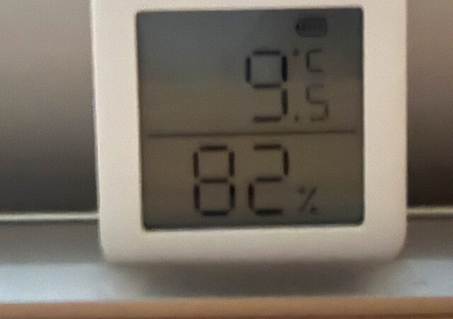今朝の寒さで内窓の効果を検証！